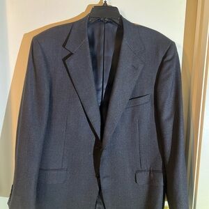 Canali Men’s 40R Blue Tweed Blazer Sport Coat